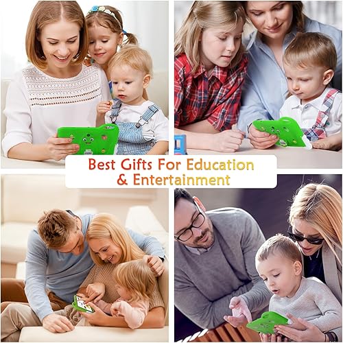 Miniatura 5 de C idea Tablet Android 13 para niños, tabletas de 7 pulgadas para niños de 2 a 5 años, 2 GB+32 GB de almacenamiento, memoria expandible de 64 GB,