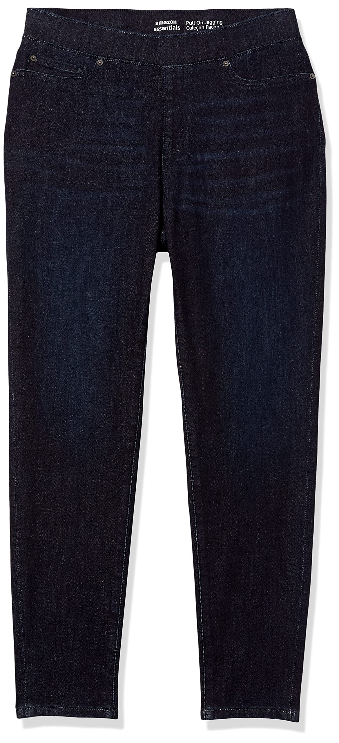 Amazon Essentials Jegging Elasticizzato Senza Zip a Vita Media - Colori Fuori Produzione Donna