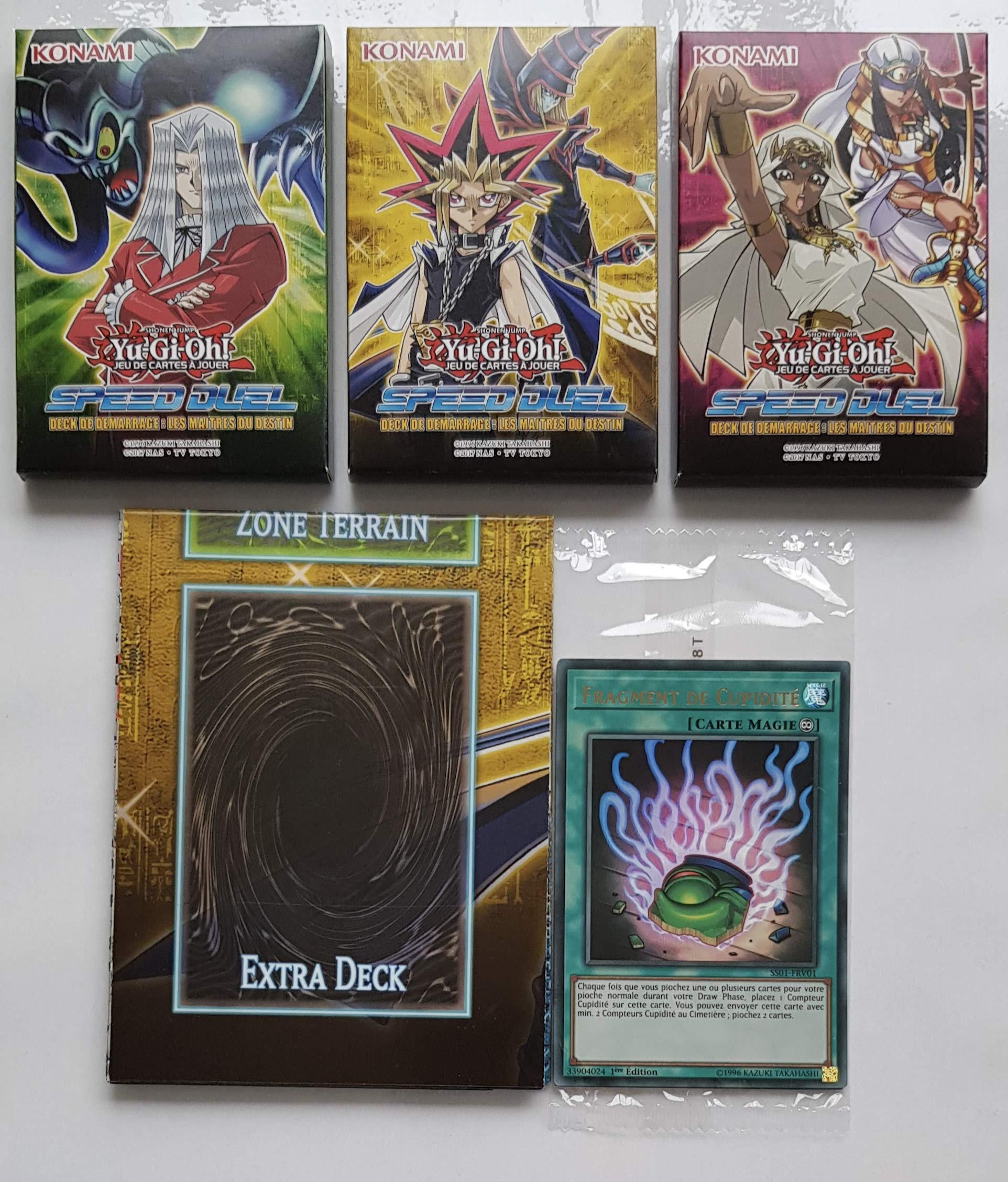 YGO! Speed Duel - French decks: Les Maitres du Destin