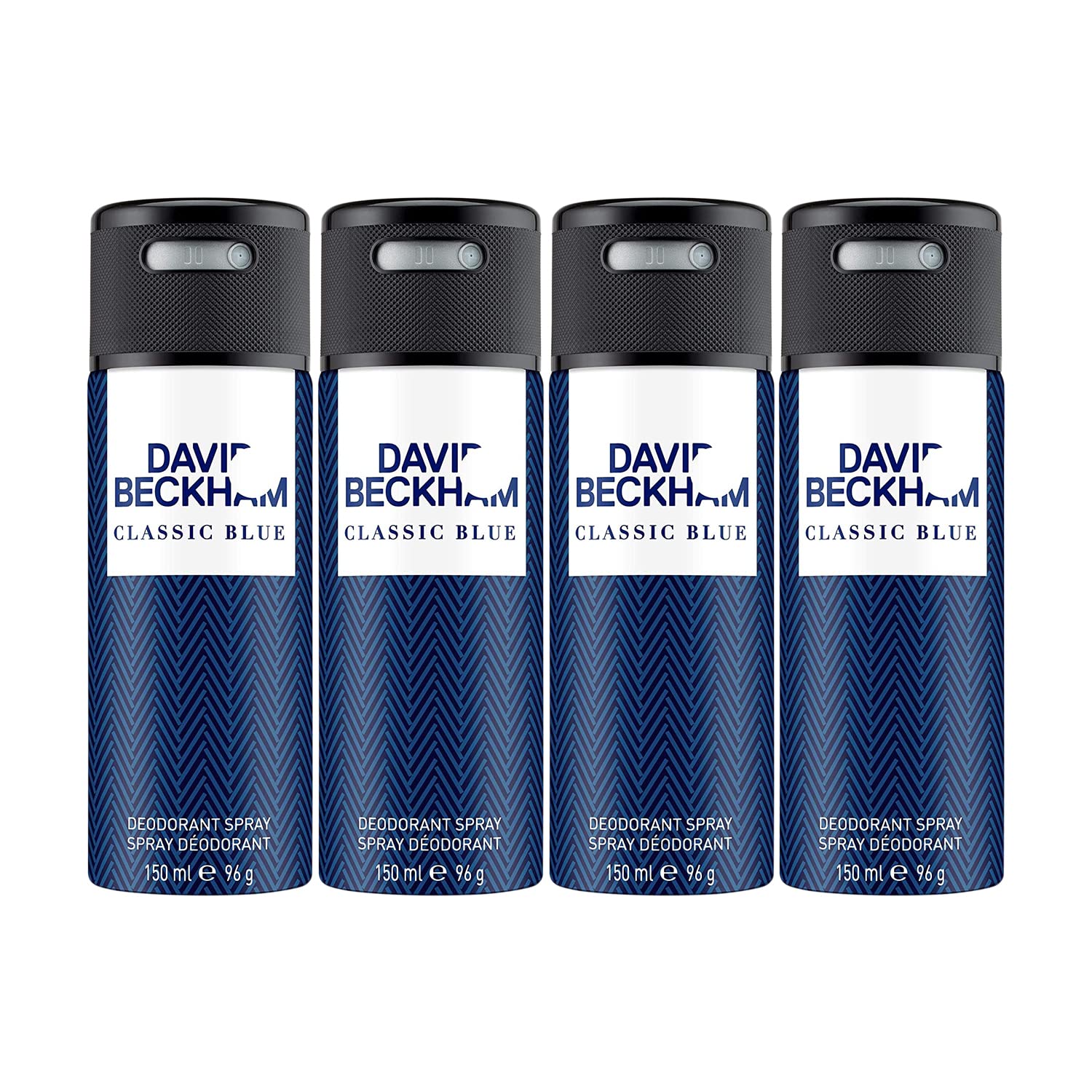 David Beckham Classic Blue Deodorant Spray 150ml (Pack of 4)-image-35