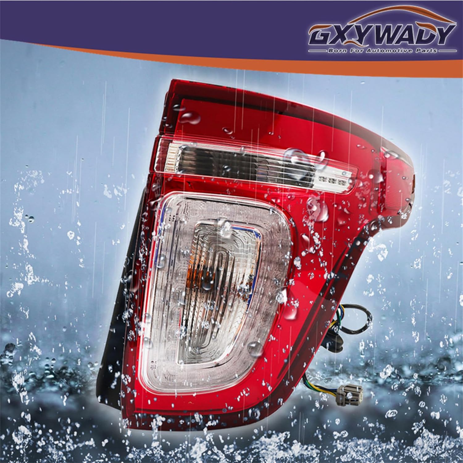 GXYWADY Tail Lights Assembly Replacement for 2011-2015 Explorer Right Passenger Side Taillights Rear Brake Light BB5Z13404C