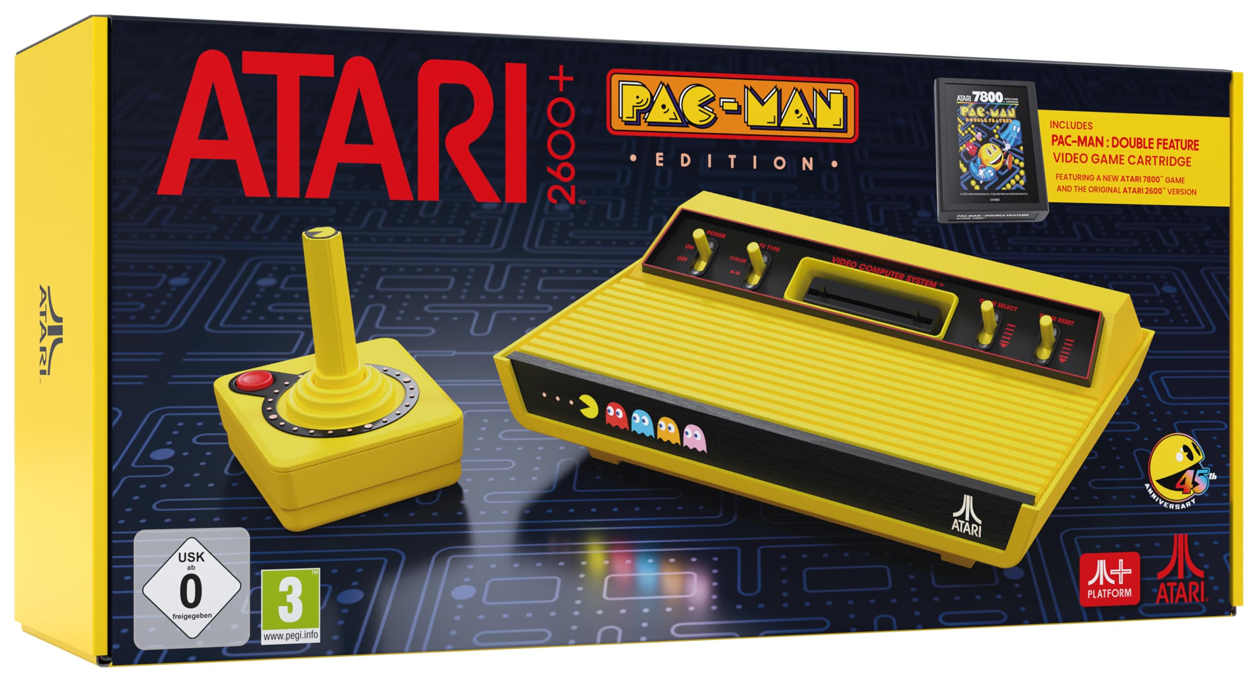 ATARI 2600+ Pac-Man Edition : Amazon.com.br: Games e Consoles