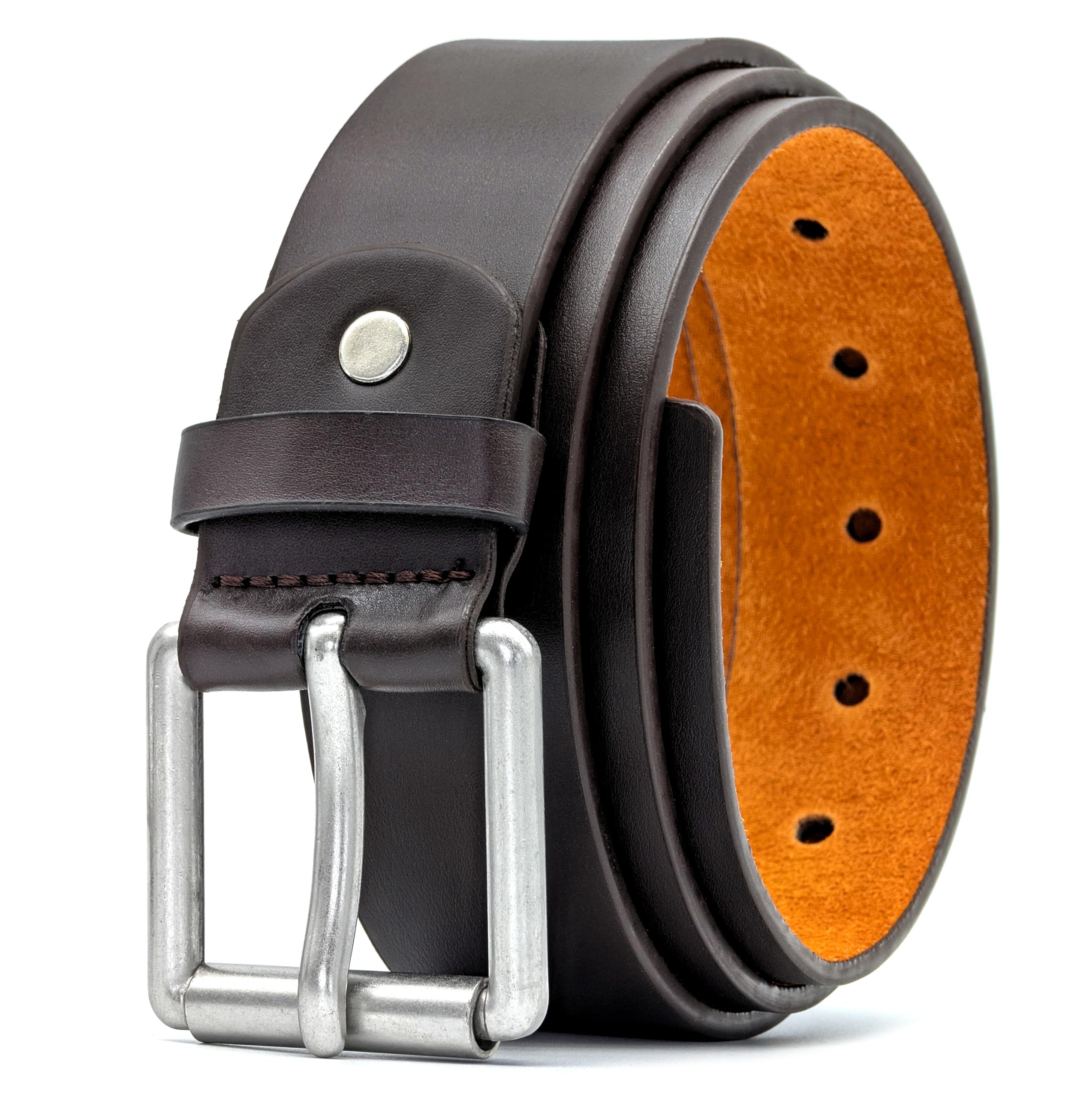 Ossi 38Mm Cintura Per Homme - Marrone 150Cm-image