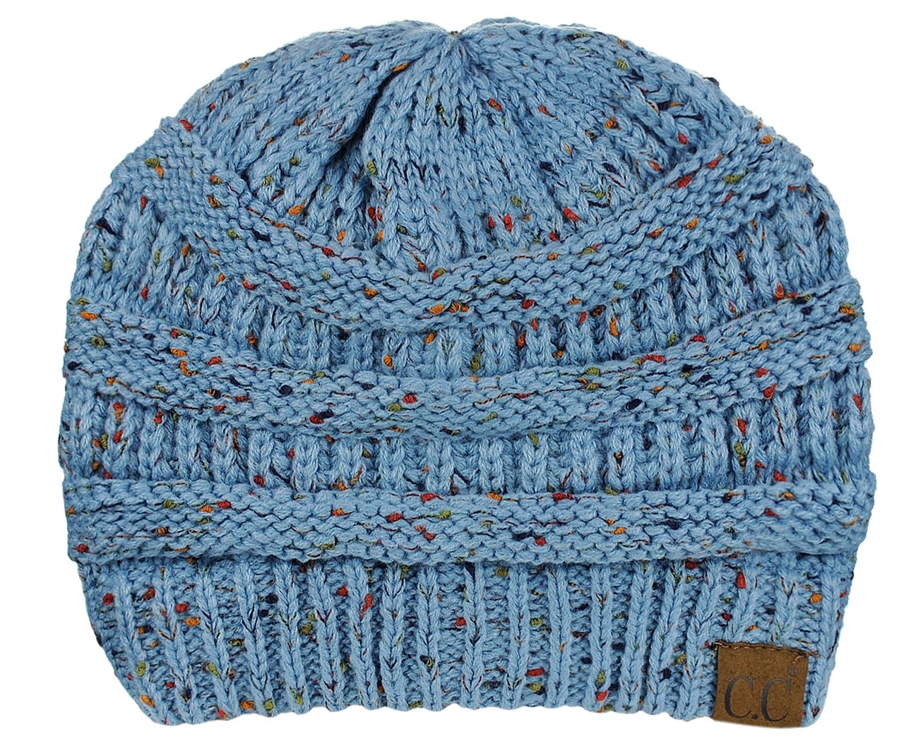 C.C Trendy Warm Chunky Soft Stretch Cable Knit Beanie Skully, Winter Mint, One Size — view 27
