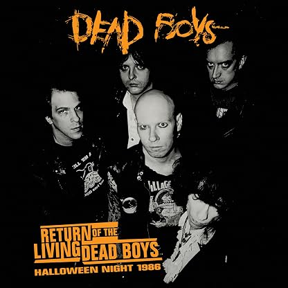 Return of the Living Dead Boys: Halloween Night 1986 por Dead Boys, capa do álbum