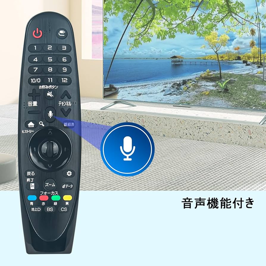 Amazon | テレビリモコン AN-MR650A 音声検索対応 fit for LG テレビ