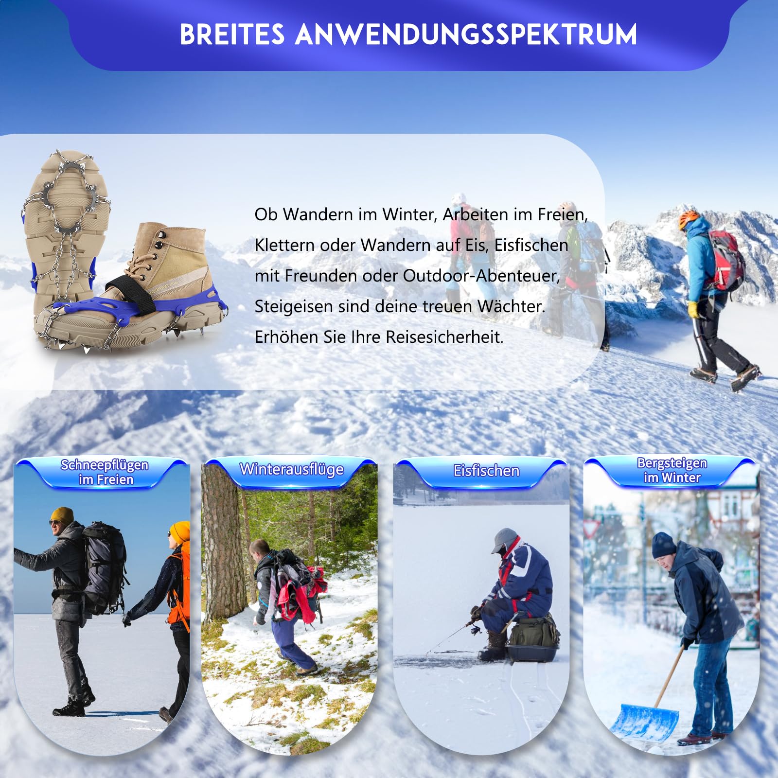 Neige Decathlon Crampon Neige Pour Chaussure Trail Marche