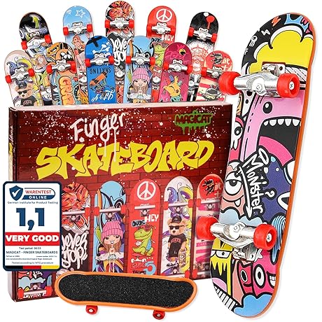 Premium Finger Skateboard Set for Creative and Coordinated Kids | Perfect for Parties and Birthdays