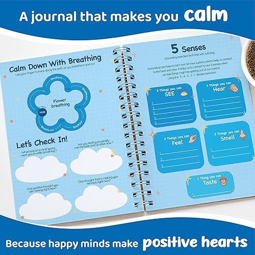 Miniatura 6 de jackinthebox Kit de diario calmante para niñas de 8 a 12 años, 242 piezas, juego de diario de recortes para adolescentes y adolescentes, 10