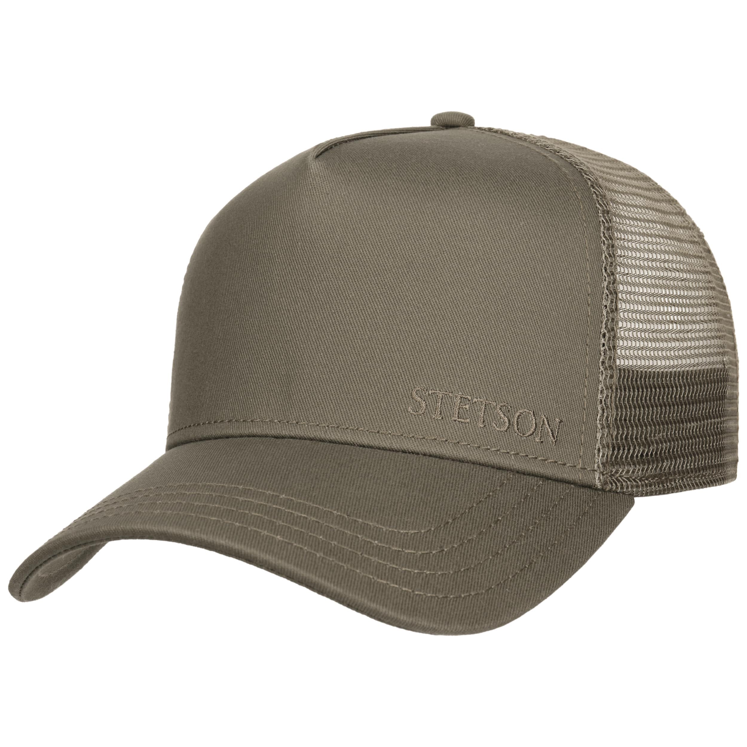 Stetson Gorra de Camionero Patrulla para Hombre/Mujer, Gorra de béisbol de algodón, tamaño Ajustable, Gorra con Inserto de Malla, Gorra de Camionero para Invierno/Verano, Gorra Curvada