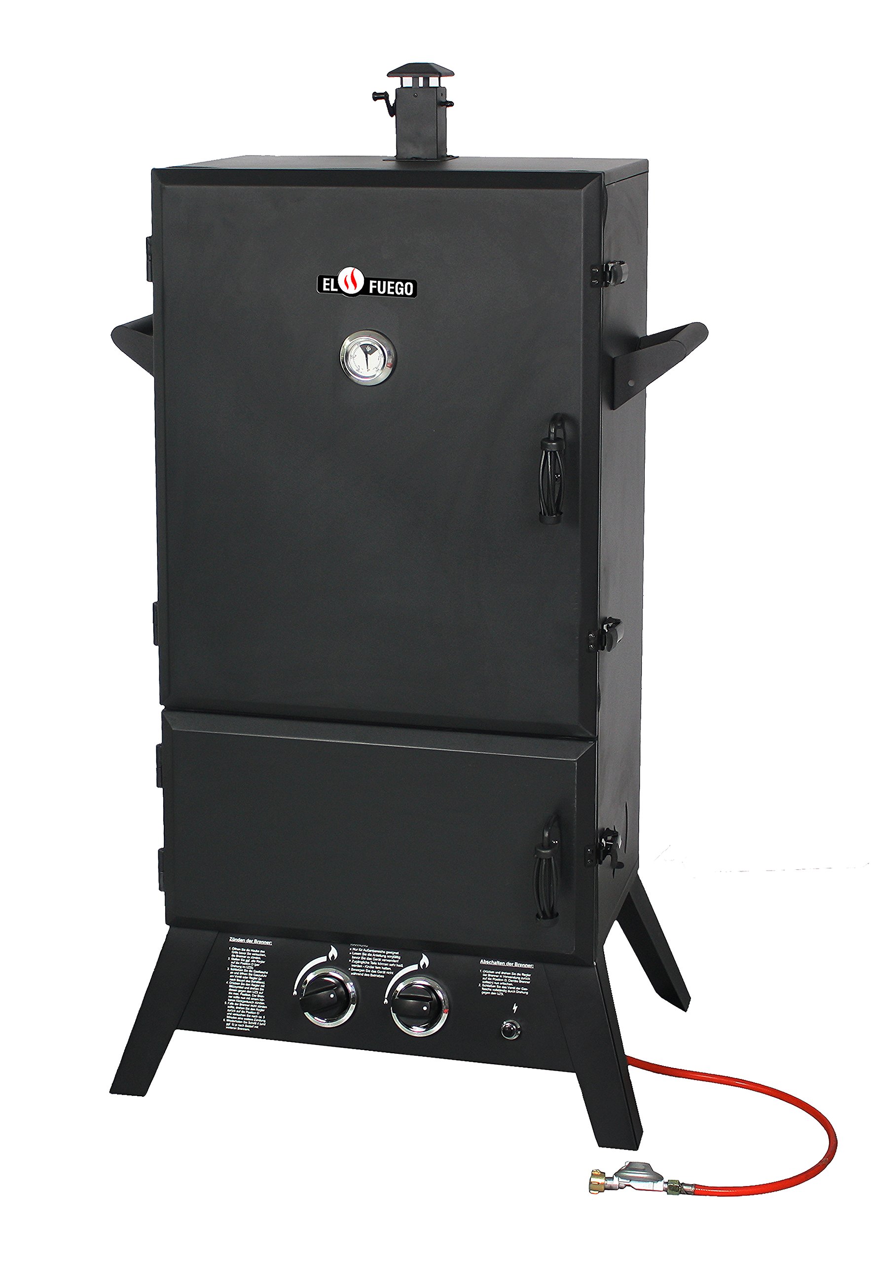 El Fuego Portland 3171 grill gazowy XXL, wędzarnia, grill, BBQ, BBQ