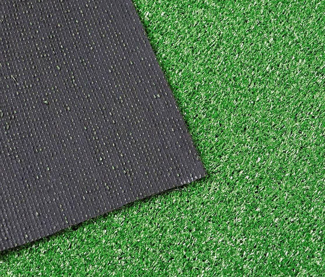emmevi Erba Sintetica Prato Verde Artificiale 7mm Tappeto in Finta Erba Interno Esterno Rotolo 2x5 Metri