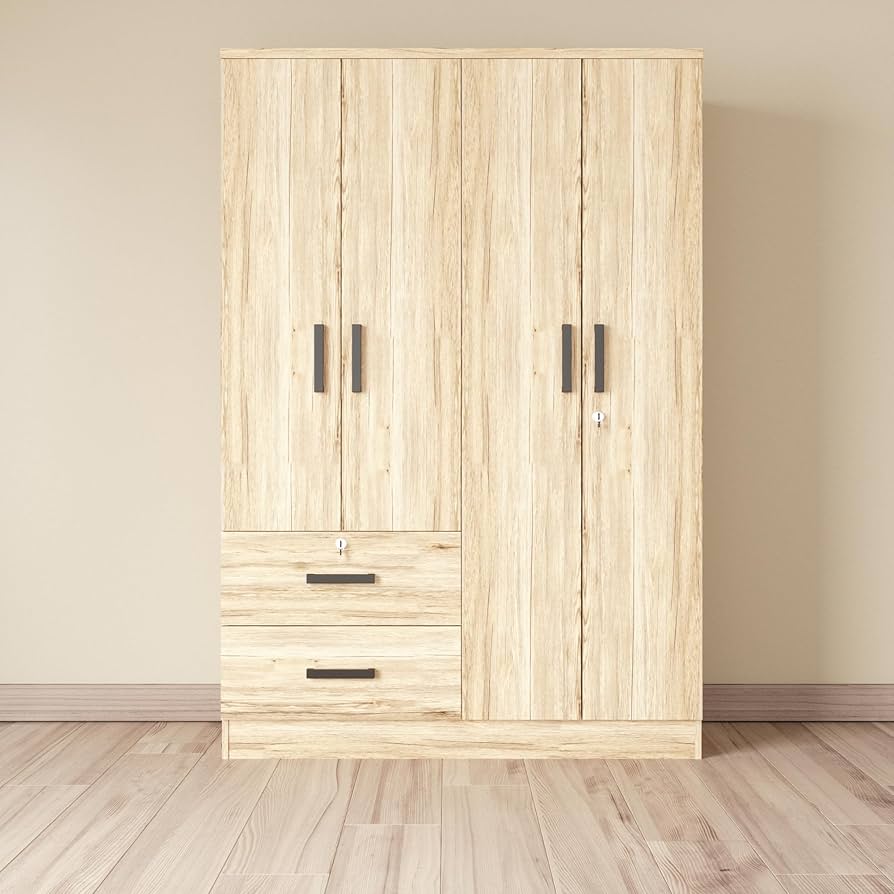 Amazon.com: Woodpeckers Furniture And Mattress 4 Doors Wardrobe 2 Amazon.com: Woodpeckers Furniture And Mattress 4 Doors Wardrobe 2