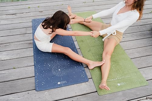 Miniatura 6 de YOGA DESIGN LAB La alfombrilla de yoga combinada Alfombrilla 2 en 1 + toalla Eco Luxury Ideal para yoga caliente, poder, bikram, Ashtanga, sudor