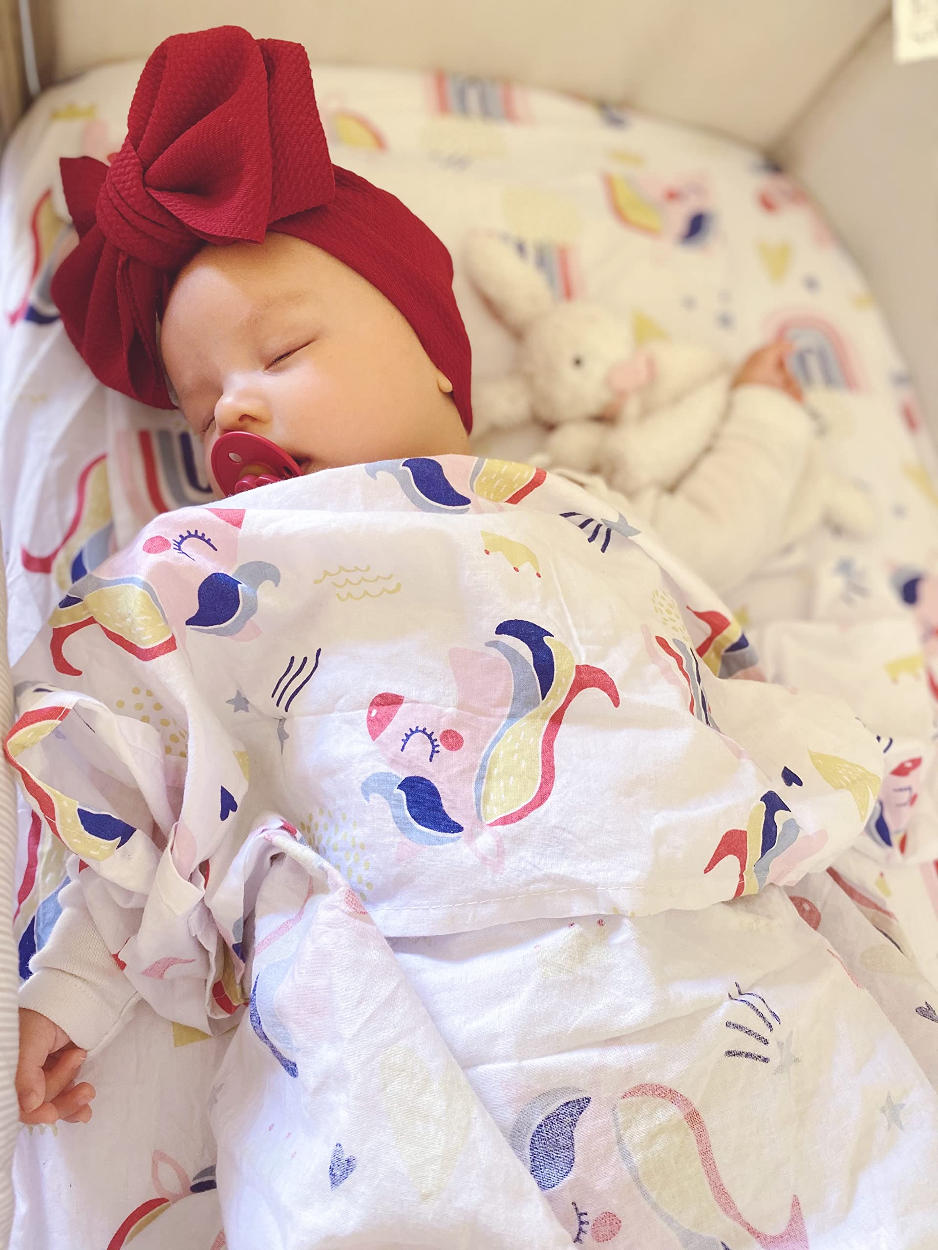 FlyIdeas Set 2 Lenzuola con Angoli per Lettino 160x80 cm – 100% Cotone Morbido e Traspirante, Adatte a Letto Montessori e Lettini Bambini