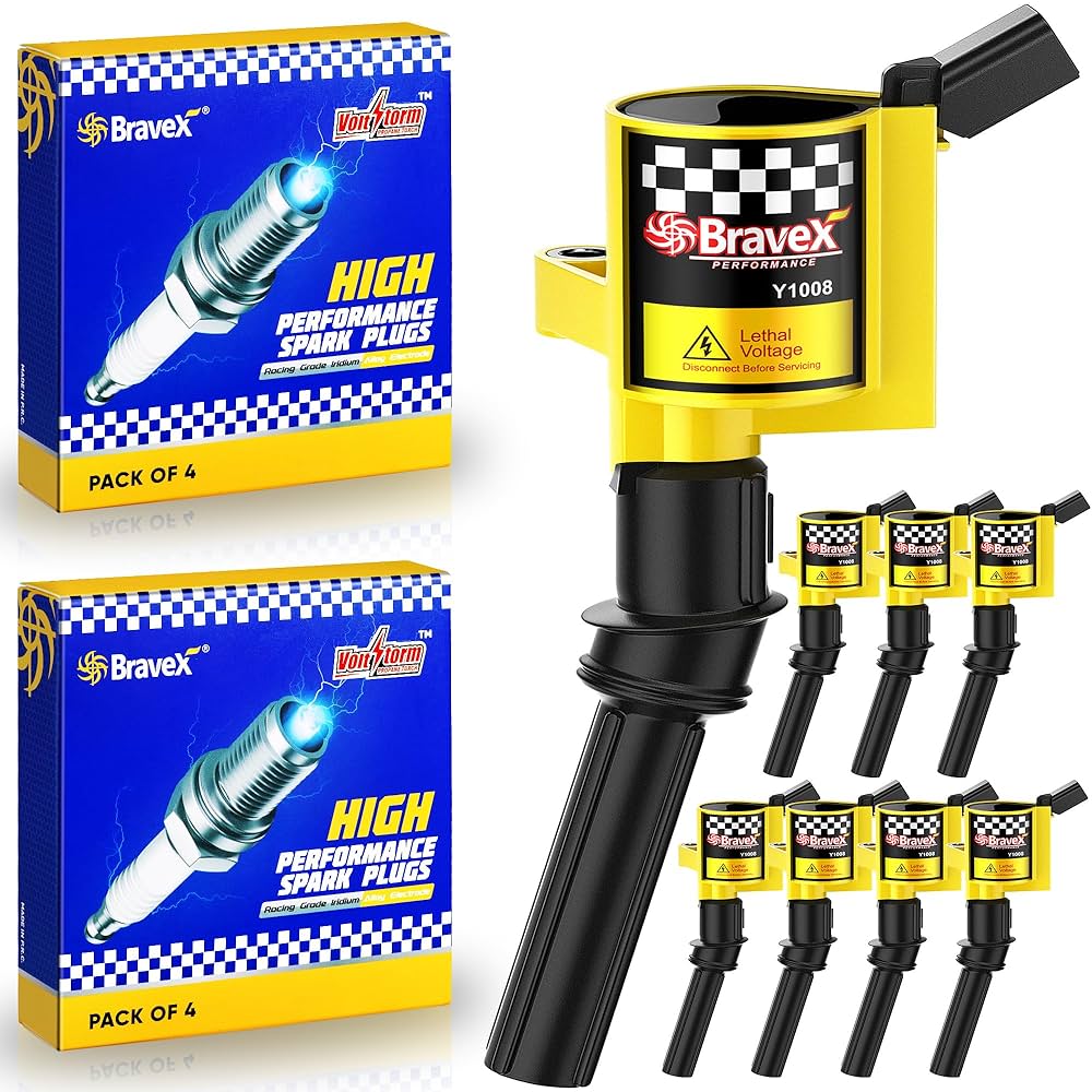 Amazon.com: High Performance Ignition Coil Pack & Spark Plug