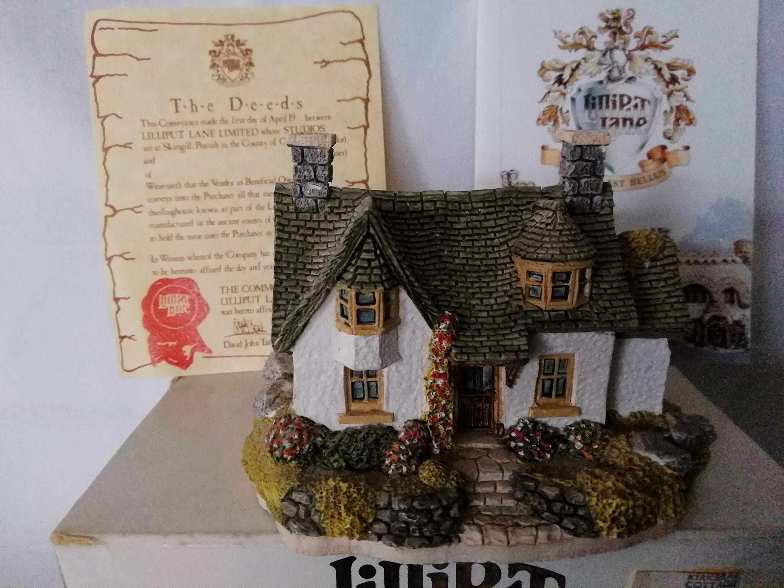 Lilliput Lane Earthy/Subdued Kirkbrae Cottage From The Scottish Collection