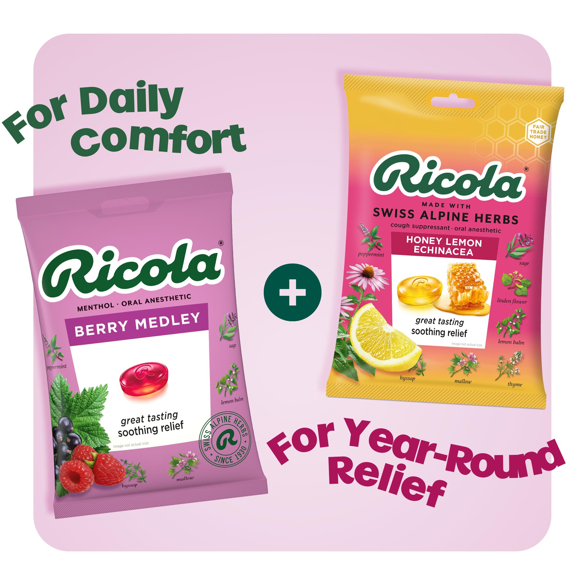Ricola, Lozenge Berry Medley, 45 Count — Amazon image 6