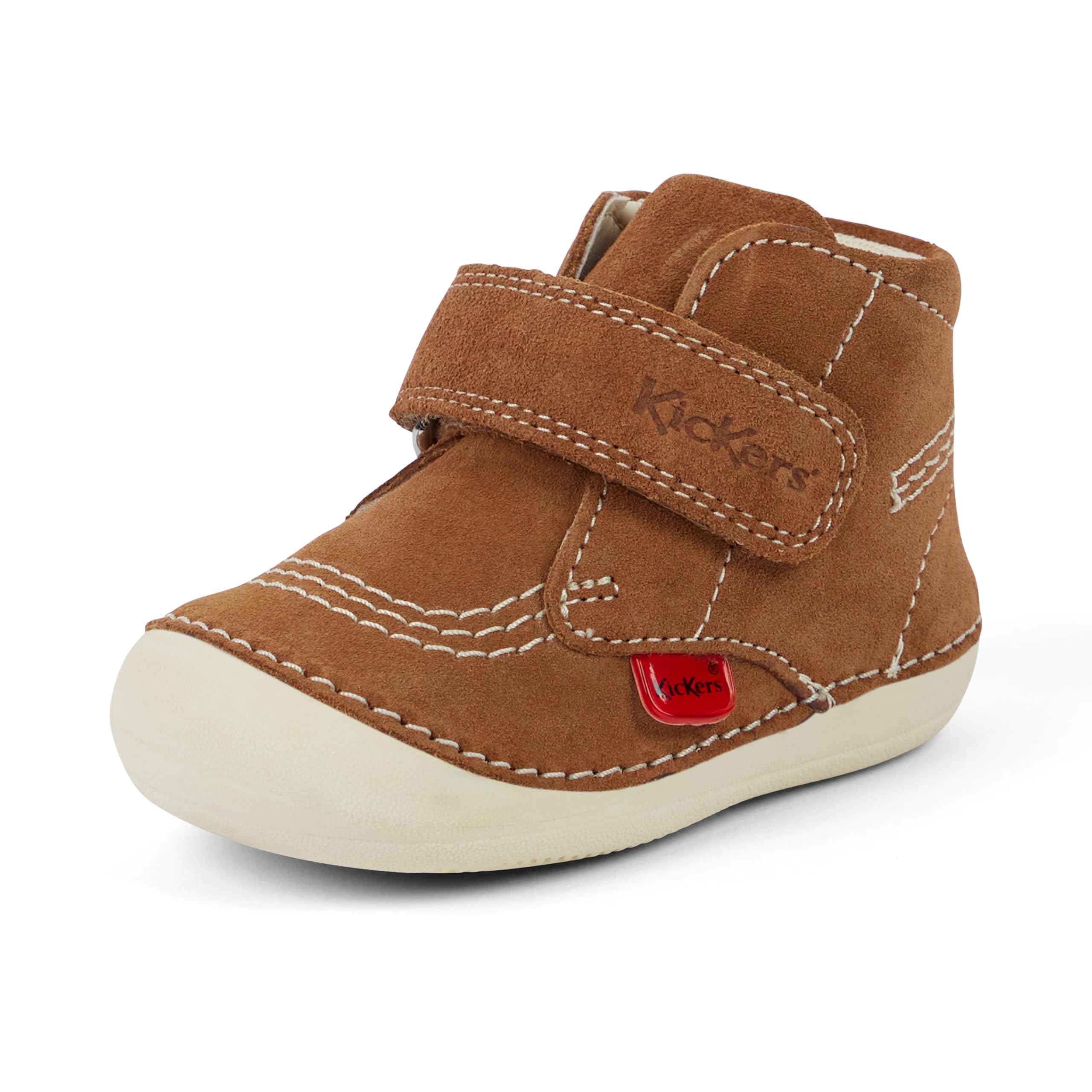 Kickers Softer Hi Boots | Soft Sole | Easy Fasten | Comfortable | Cushioned BottesMixte bébé