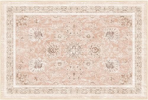 Miniatura 330 de Phantoscope Vintage Collection - Alfombra de área de 8 x 10 pies, alfombra grande para sala de estar, lavable, bohemio, antideslizante