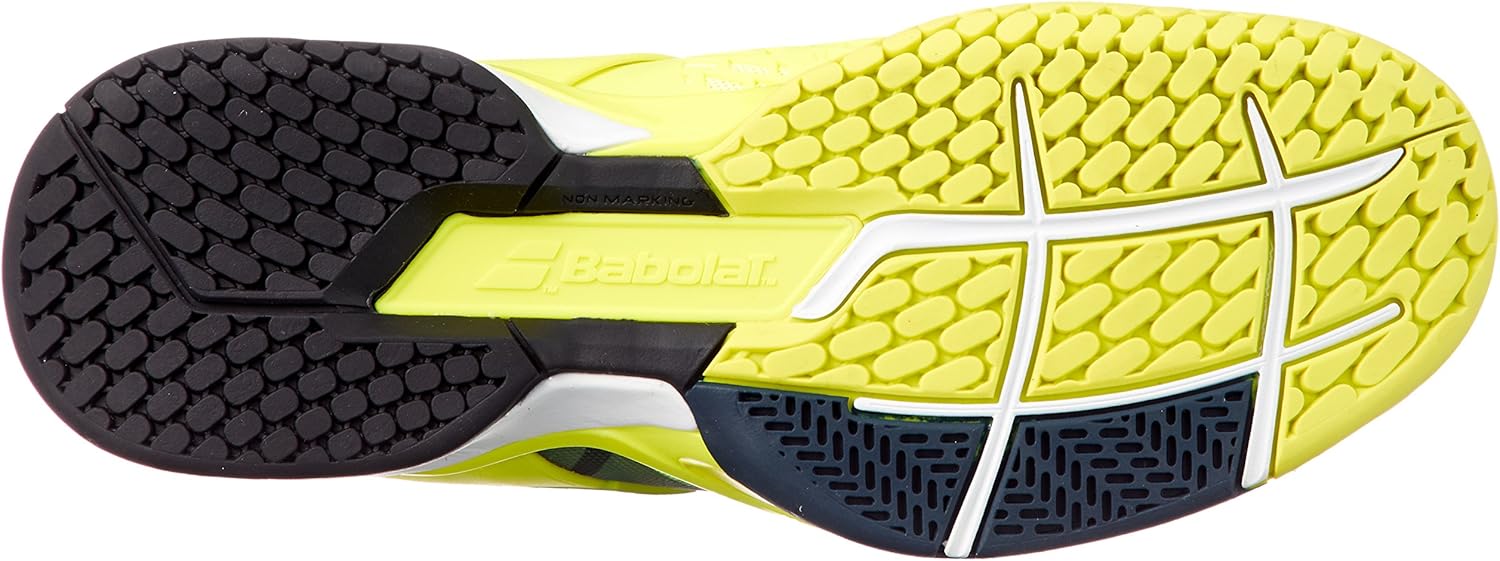 کفش تنیس مردانه Babolat Propulse Fury AC - زرد (8)