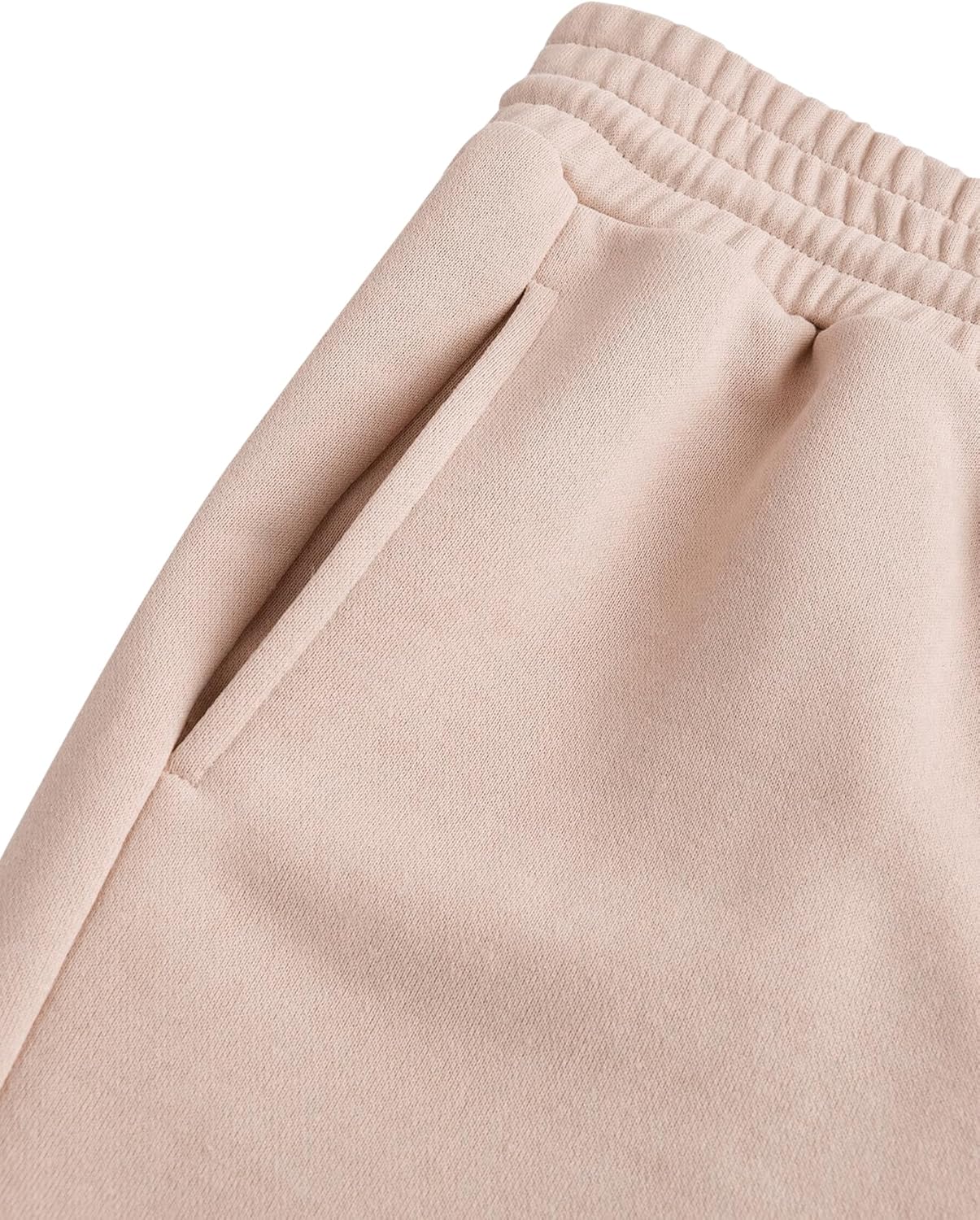 Girls Wide Straight Leg Loose Sweatpants Elastic Waist Drawstring Jogger Pants - Image 4