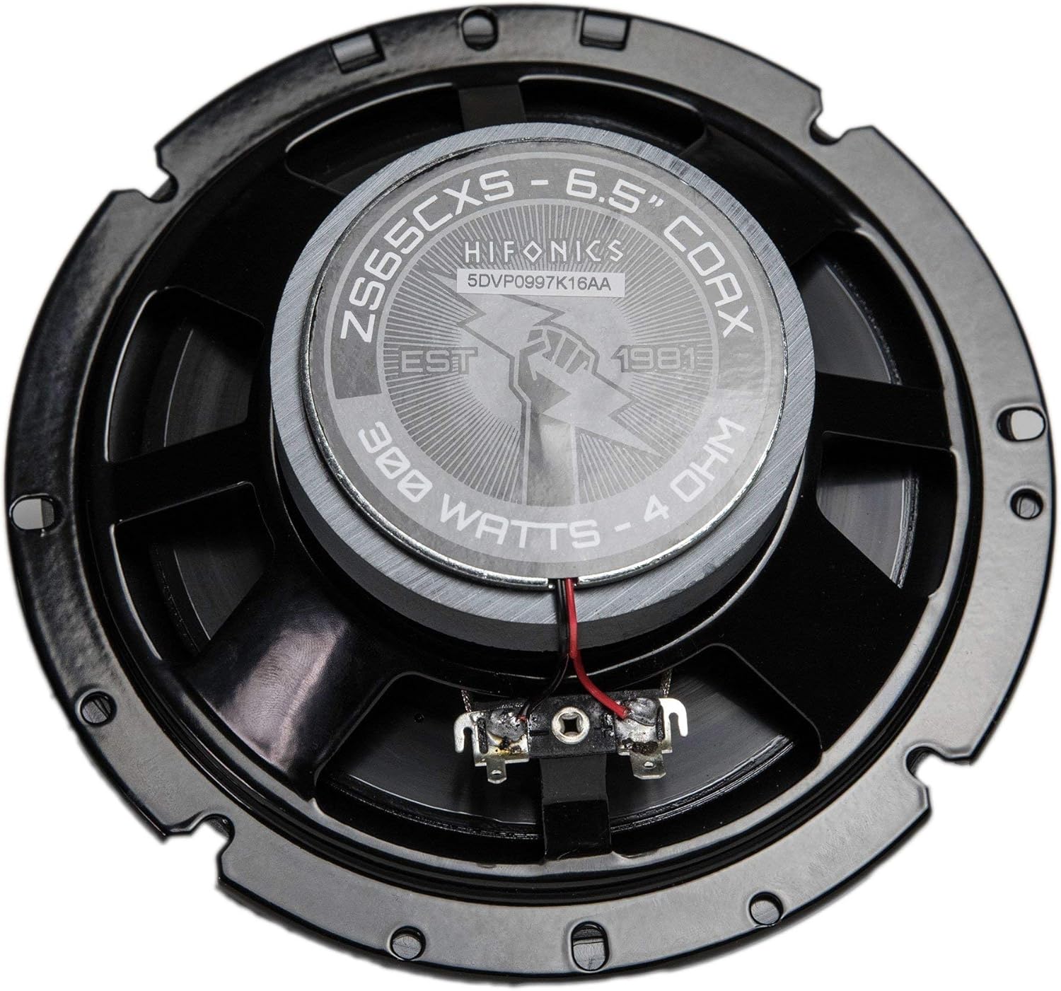 Hifonics Zeus ZS65CXS 6.5 Inch 3 Way 300 Watt Coaxial Speakers, (8 Pack)