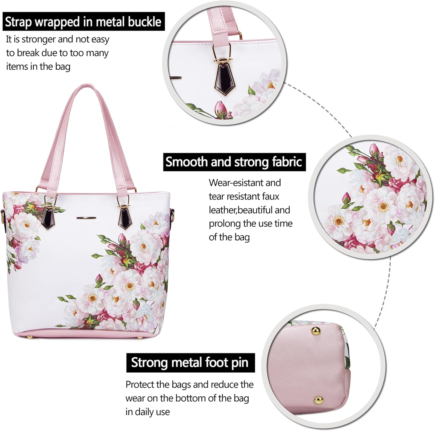 2E-youth Designer Purses and Handbags for Women Satchel Shoulder Bag Tote Top Handle Bag | Designer Purses, Handbags, Designer - Image 5