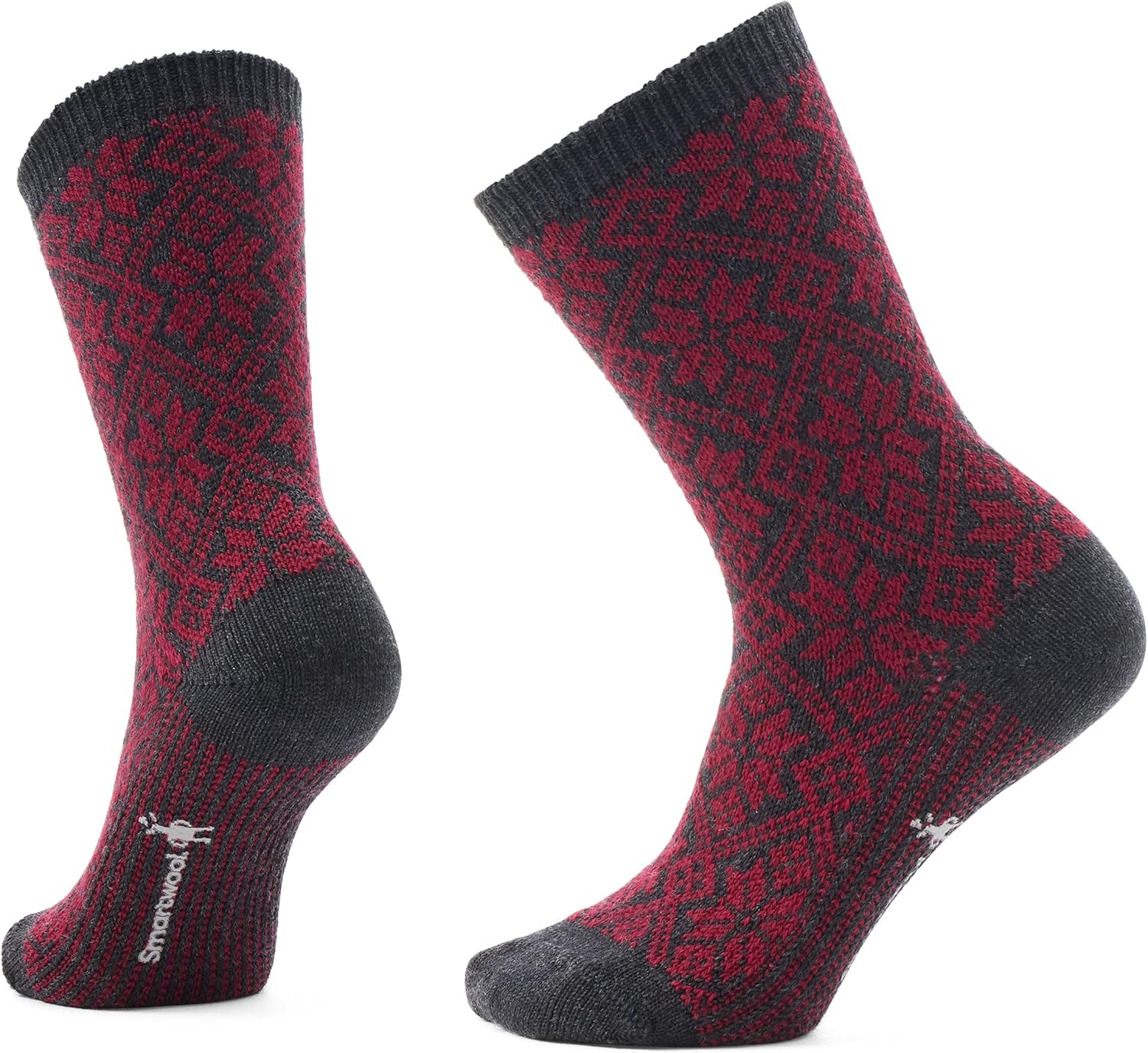 Smartwool Women's Everyday Cozy Traditional Snowflake Crew Socks