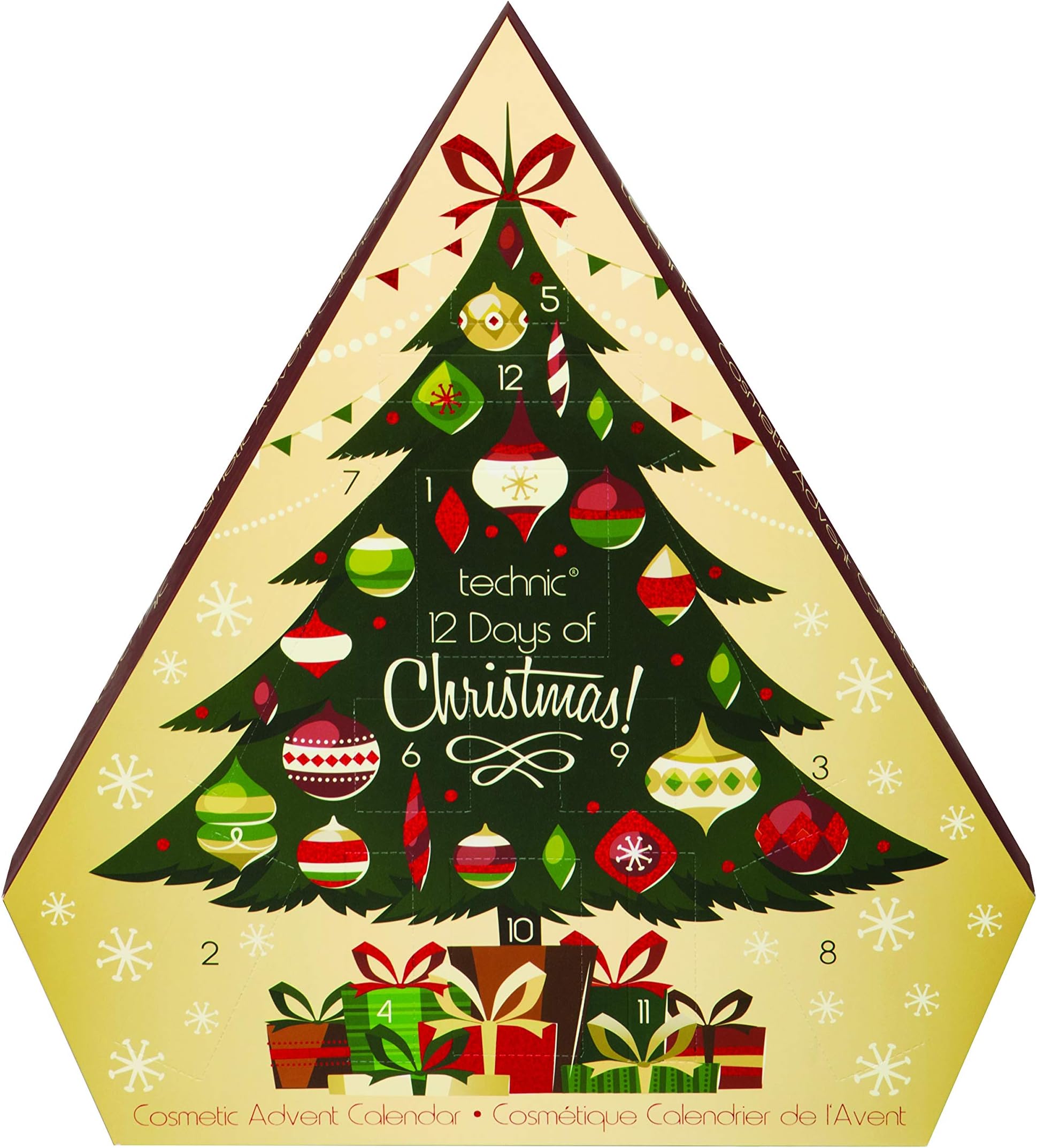 Technic Advent Christmas Tree 12 Day Cosmetic Calendar