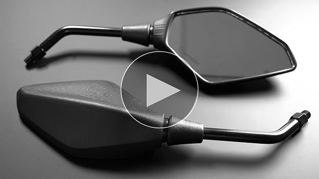 LEAD バイクミラー 2個セット 黒 Amazon | Evermotor バイク ミラー 8mm 10mm左右セット 電動