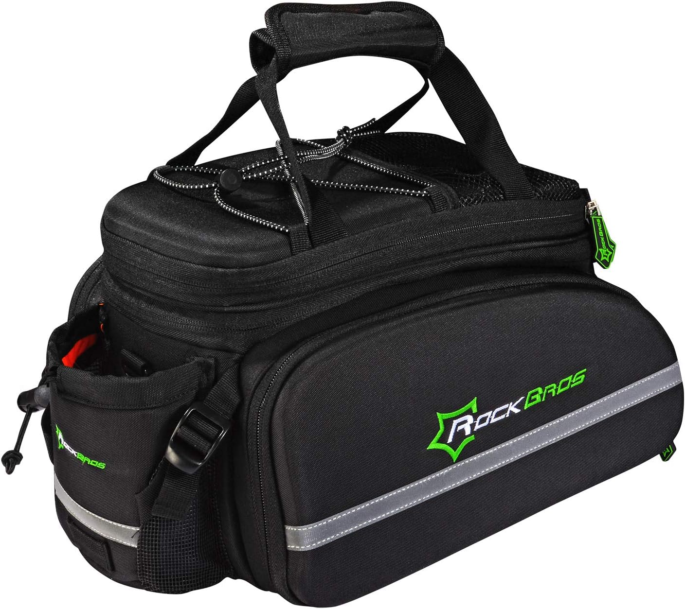 ROCKBROS Bike Panniers for Bicycle, Bike Trunk Bag Rear Bike Rack Bag for Travel Bicycle eBike Accessories Cargo Carrier Bag : Sports & Outdoors