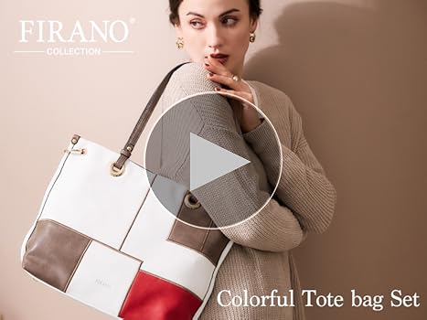 Amazon | [FIRANO] カラフルトートバッグ＆ショルダーバッグ