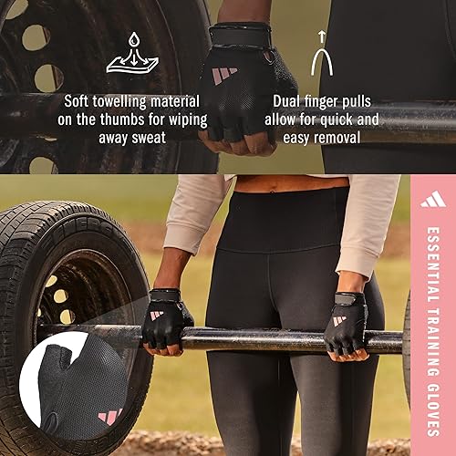 Miniatura 6 de Guantes Esenciales de Entrenamiento Adidas Rosado,Azul,Graphic,Rojo -,Blanco,Negro -,https://www.amazon.com/dp/undefined