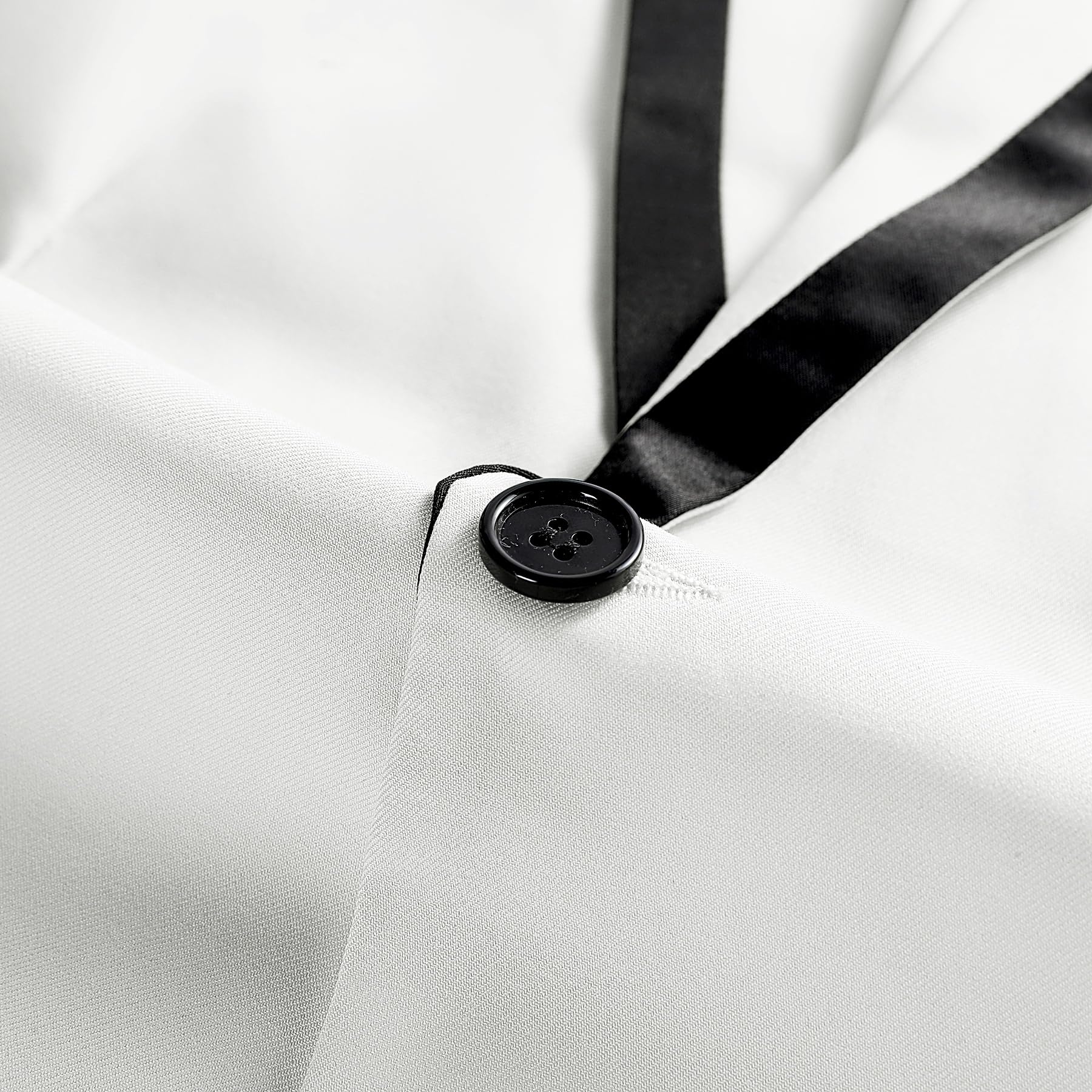 Allthemen Abito da Uomo in 3 Pezzi Slim Fit Completo da Sposa con Un Bottone Blazer da Abito per Lavoro Gilet Pantaloni per Matrimonio