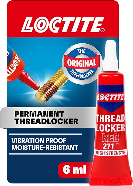 Loctite Permanent Thread Lock Glue Red 271