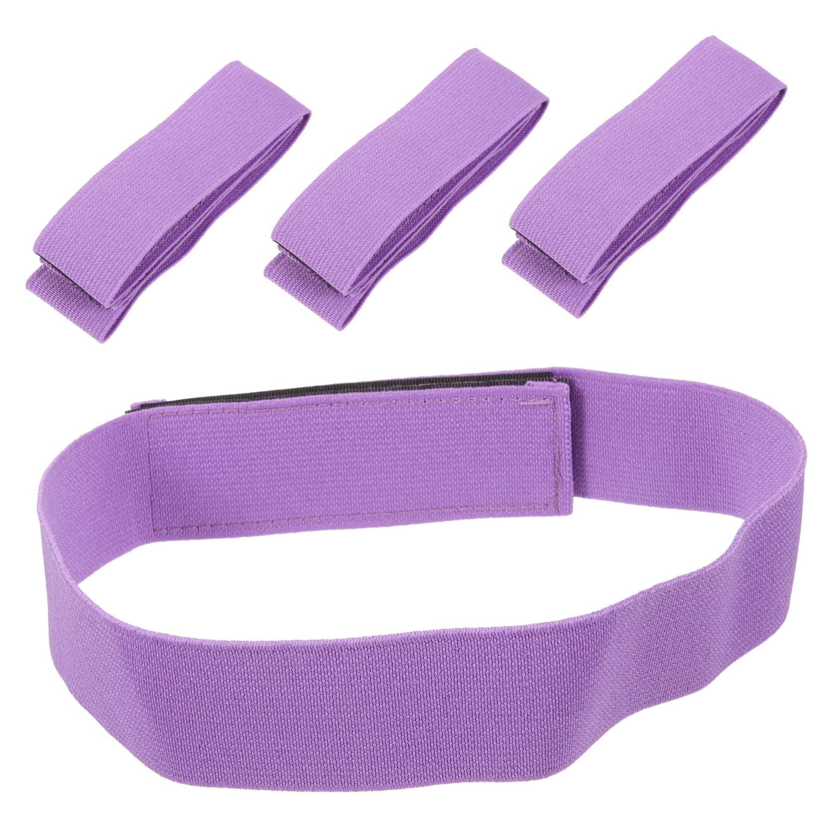 Yardwe 4pcs Mesh Cap Elastic Bands for Wigs Adjustable Dome Caps Grip Band Wig Elastic for Halloween