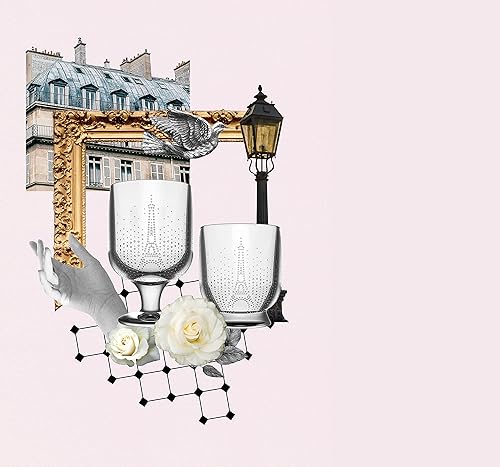 Miniatura 2 de La Rochere Parisienne - Vaso de vino con tallo de 9 onzas (4 unidades)