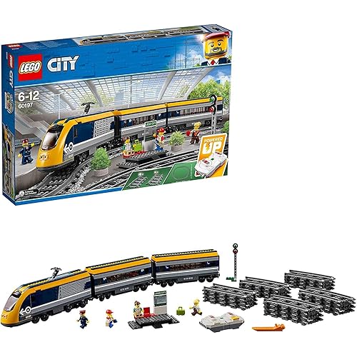 City Passenger Rc Train Toy, Construction Track Set for Kids