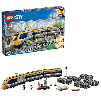 City Passenger Rc Train Toy, Construction Track Set for Kids