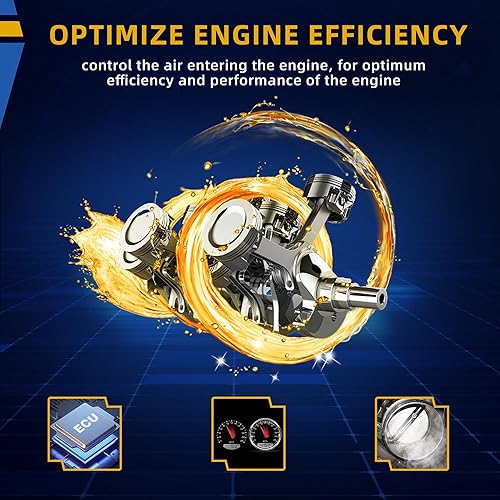 Miniatura 4 de DWVO Cuerpo del acelerador electrónico compatible con Ford Expedition 05-14, F-150 F-250 F-350 Super Duty 04-10, Lincoln Navigator 05-14, Mark LT