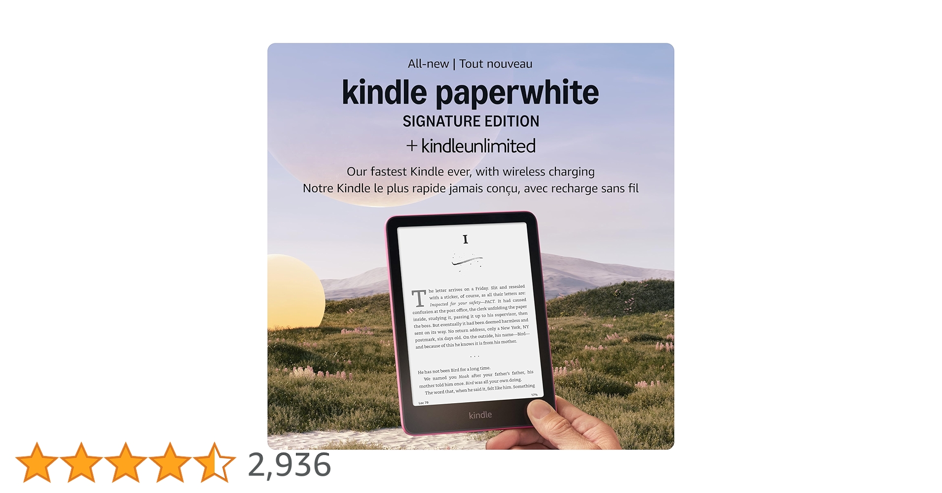 All-new Amazon Kindle Paperwhite Signature Edition (32 GB