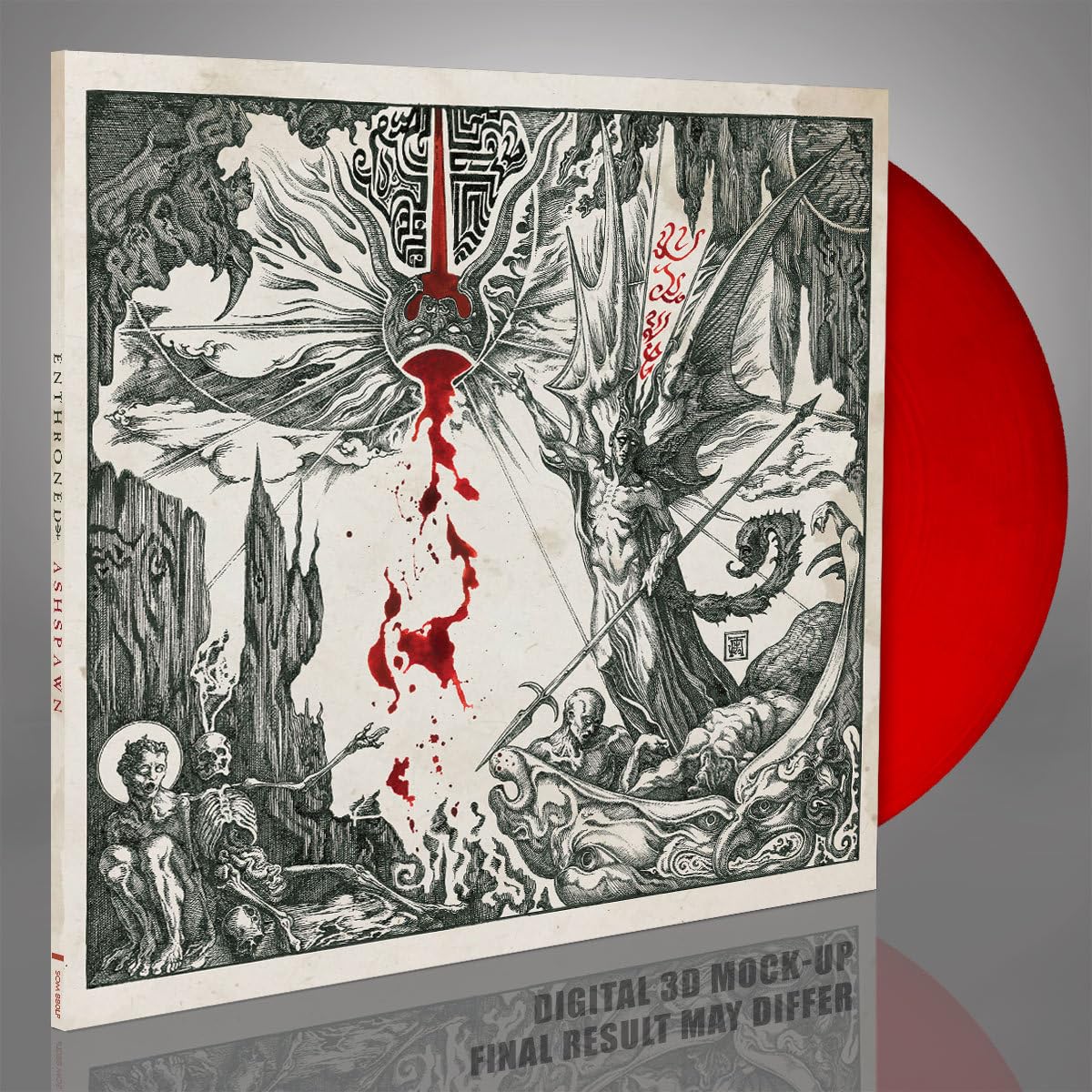 Enthroned - Ashspawn - Coloured Vinyl Ltd. Ed.