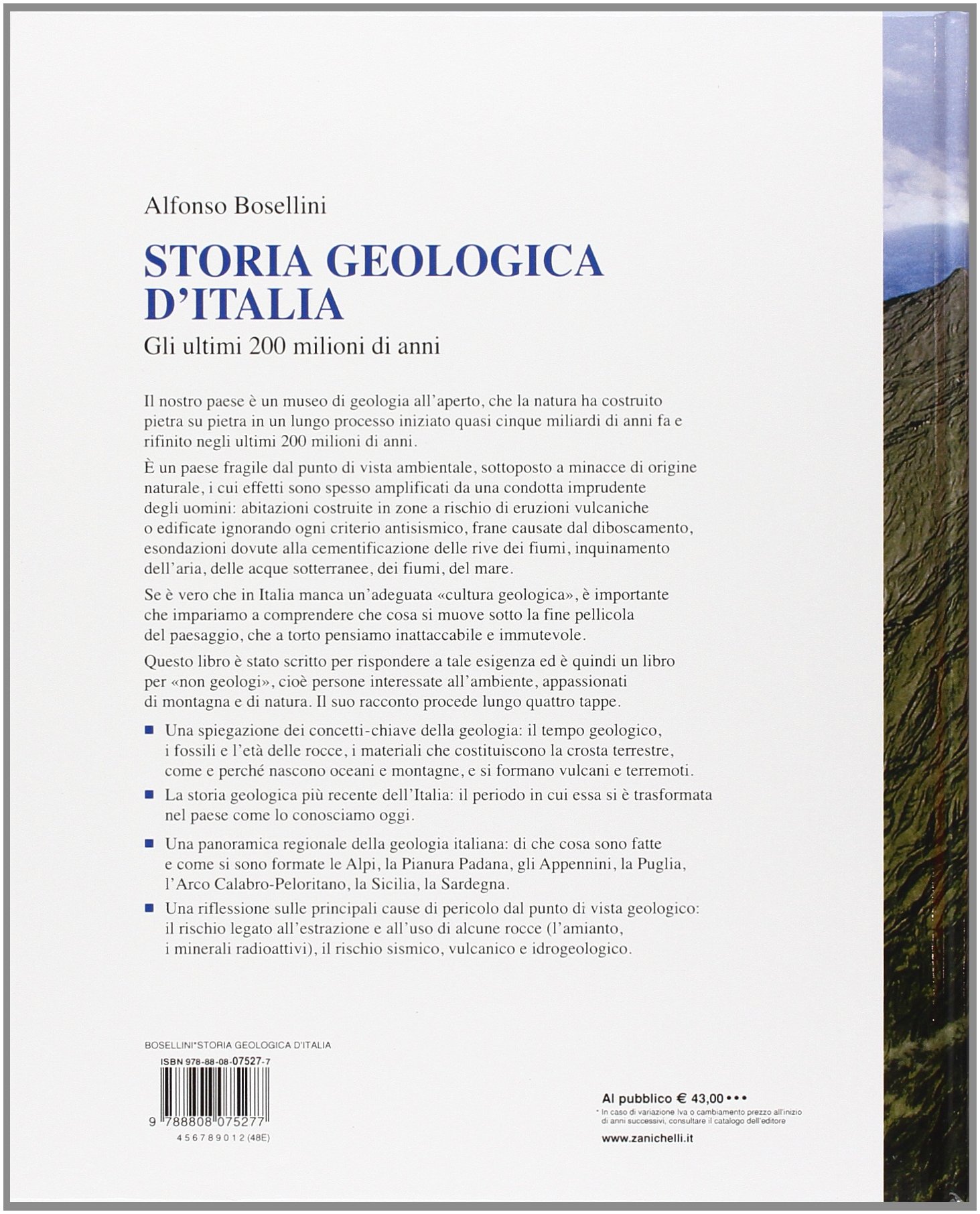 Storia geologica d'Italia. Gli ultimi 200 milioni di anni
