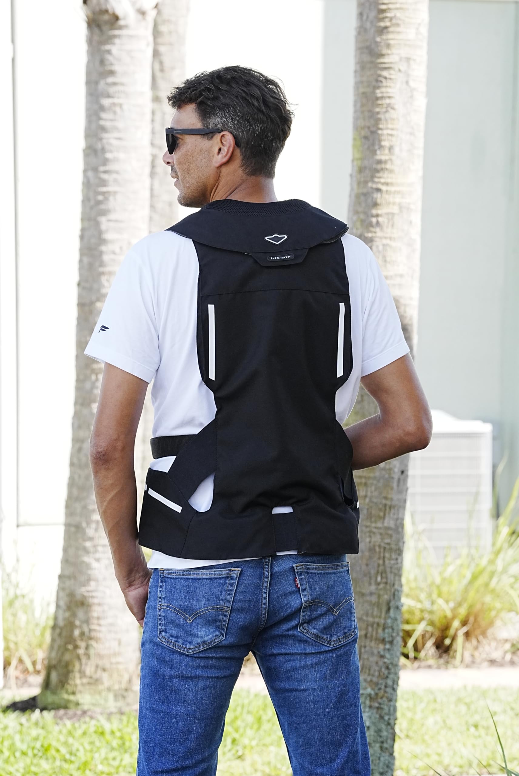 【値下げ】hit-air ST-Cモデル Mサイズ ブラック hit-air hit air エアバッグ ST-C（ブラック） サイズ M ヒット