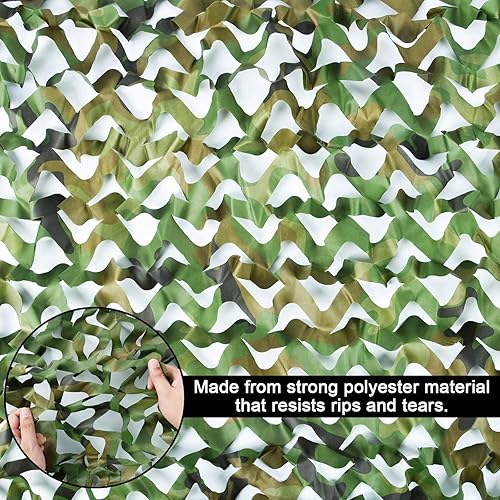 Miniatura 4 de Red de camuflaje, rollo a granel de red de camuflaje para caza, militar, decoración de fiesta, sombrilla