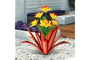 Giant Metal Agave Plant for Outdoor Decor, Unparalleled Mexican Yard Art for Gardens