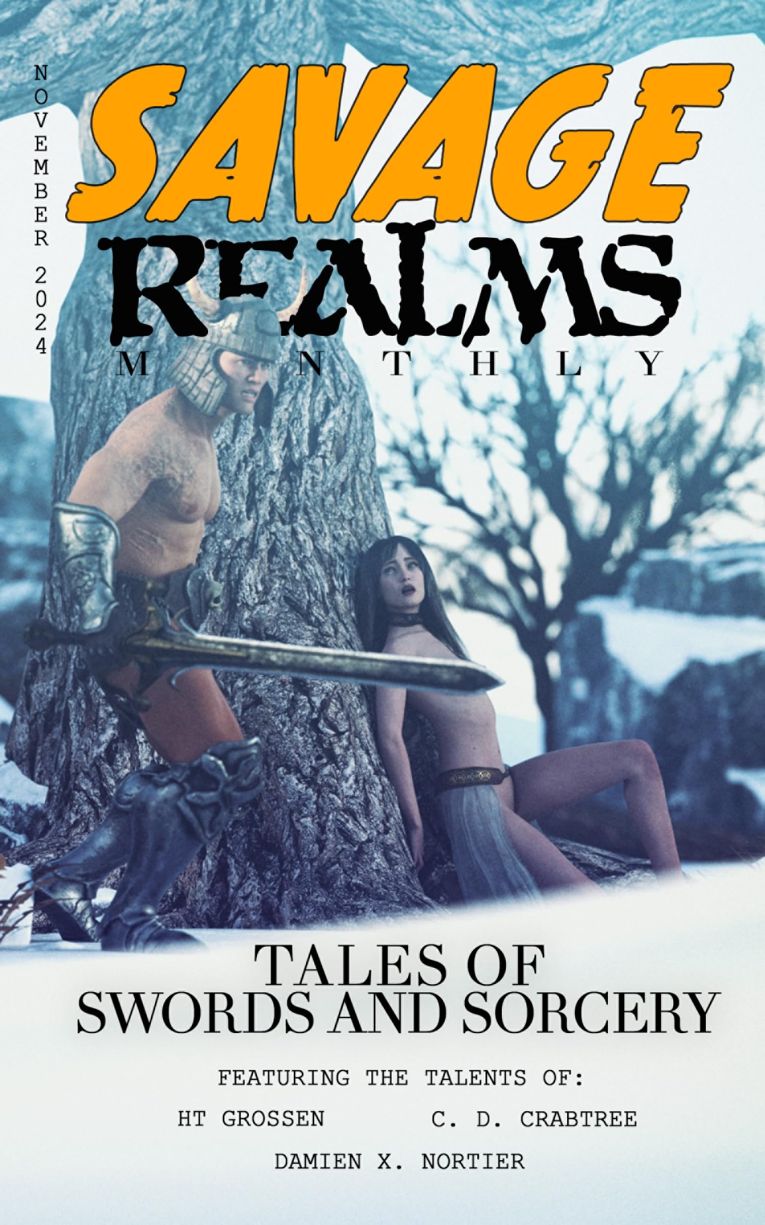 Cover of Savage Realms Monthly, November 2024