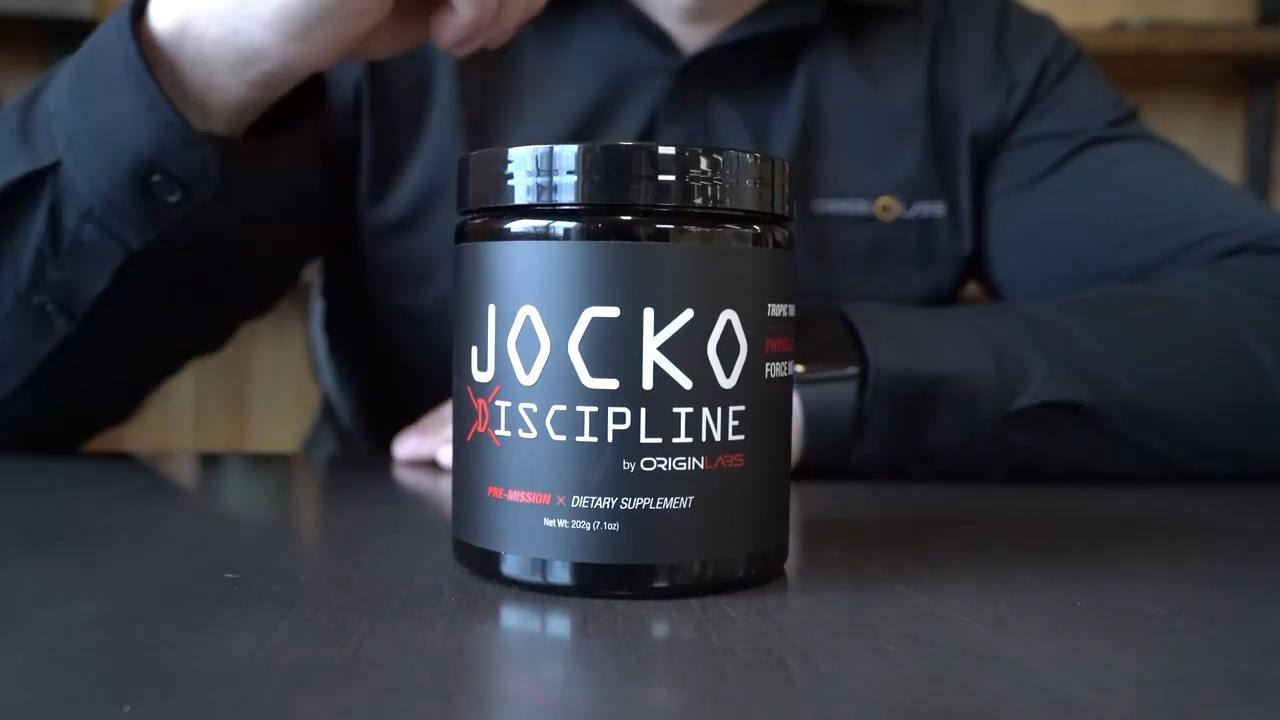 Jocko Discipline Pre-Mission Pre-Workout Powder on Amazon Live