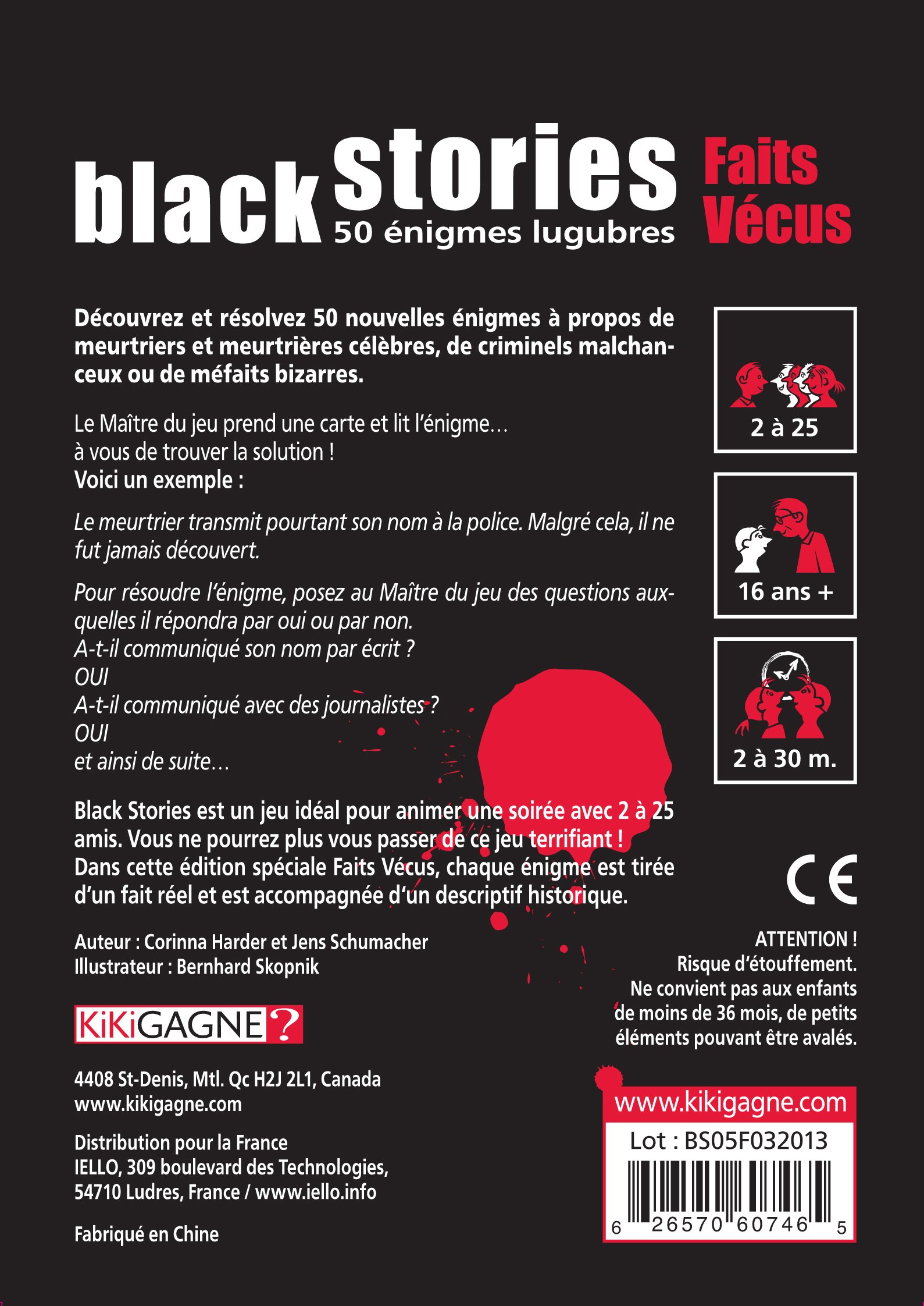 Black Stories – Gruselige Rätselkarten Für Erwachsene, Ab 14 Jahren, 50 Karten